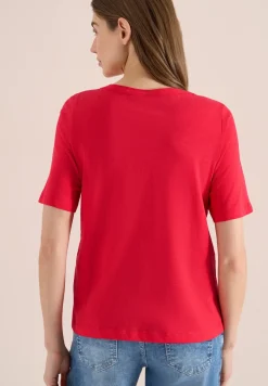 Shirt in effen kleur