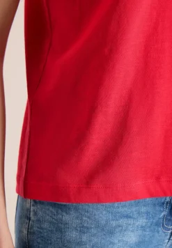 Shirt in effen kleur
