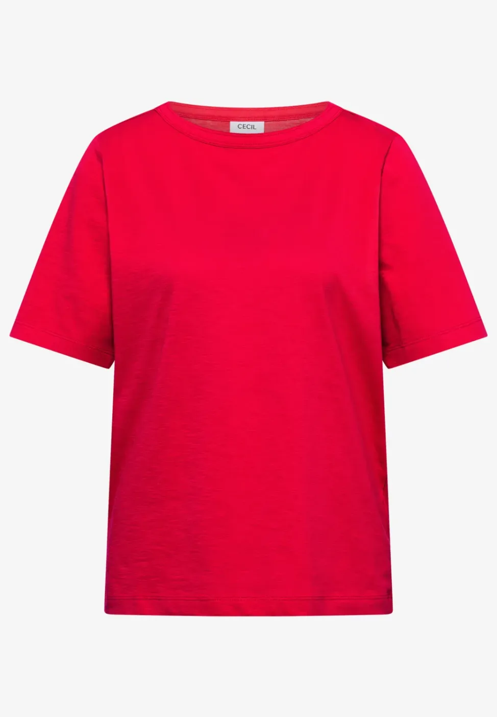 Shirt in effen kleur