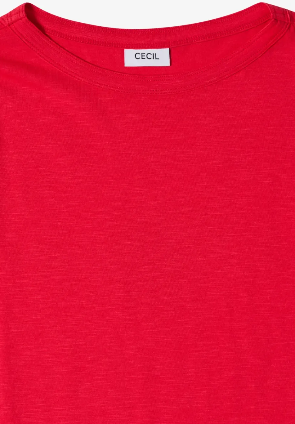 Shirt in effen kleur