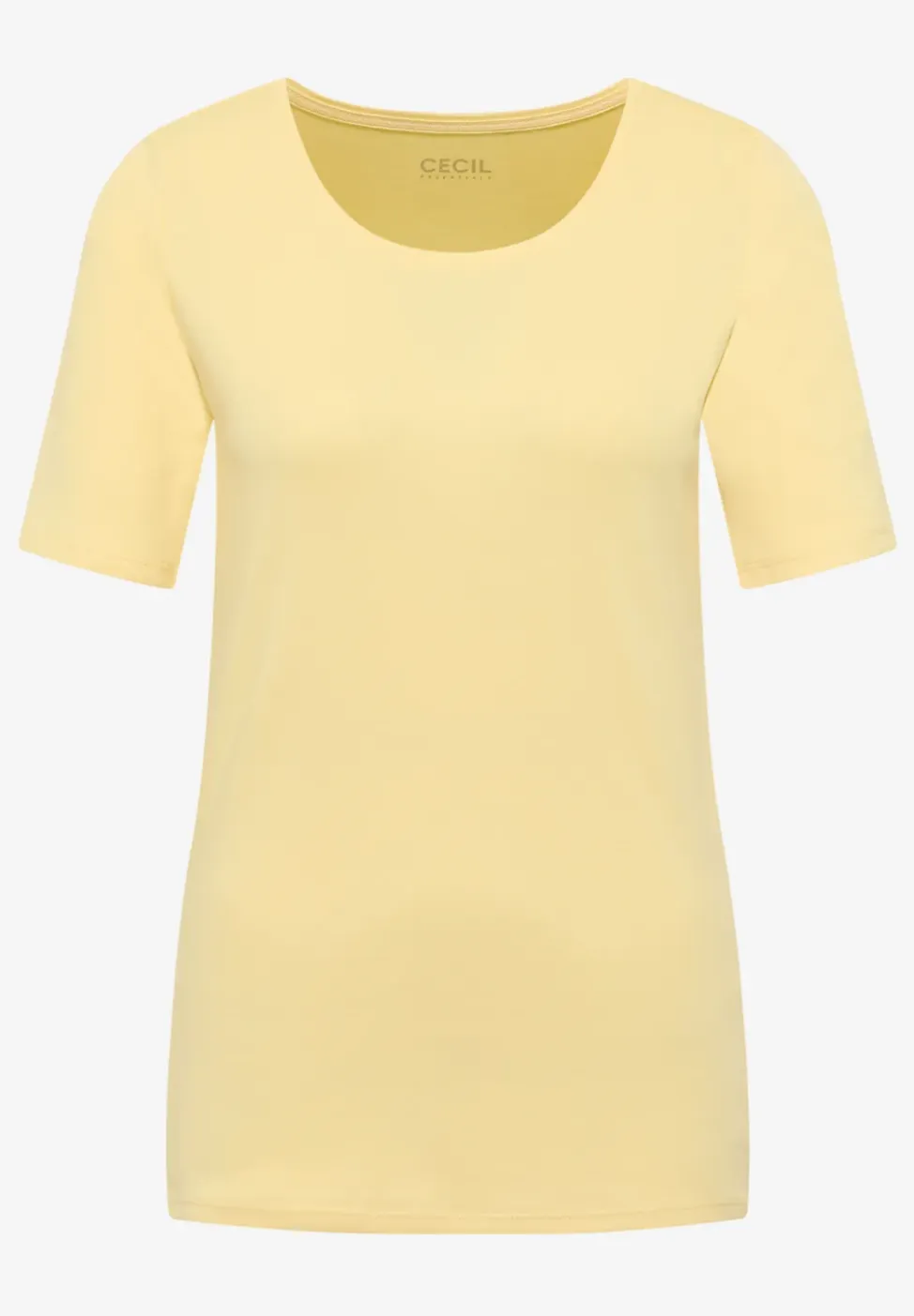 Shirt in effen kleur