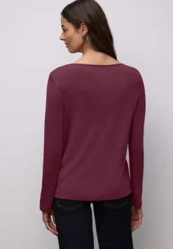 Shirt in effen kleur