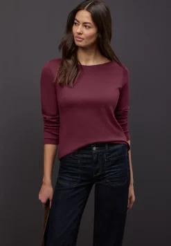 Shirt in effen kleur