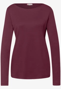 Shirt in effen kleur