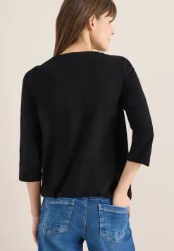 Shirt in effen kleur