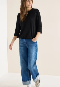 Shirt in effen kleur