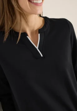 Shirt in effen kleur