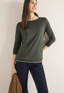 Shirt in effen kleur