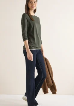 Shirt in effen kleur