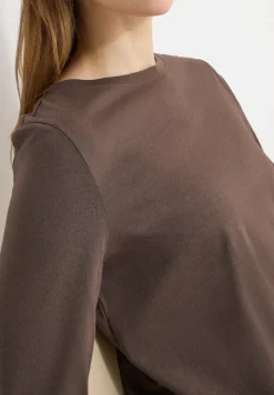 Shirt in effen kleur