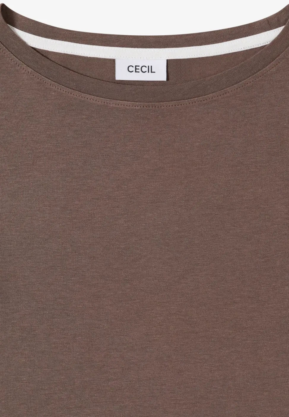 Shirt in effen kleur