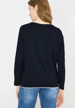 Shirt in effen kleur