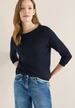 Shirt in effen kleur