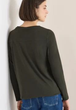 Shirt in effen kleur