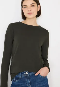 Shirt in effen kleur
