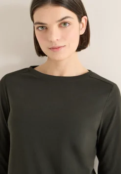 Shirt in effen kleur