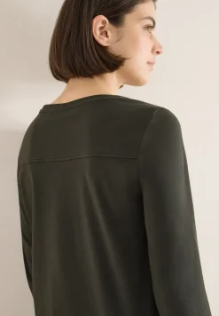 Shirt in effen kleur