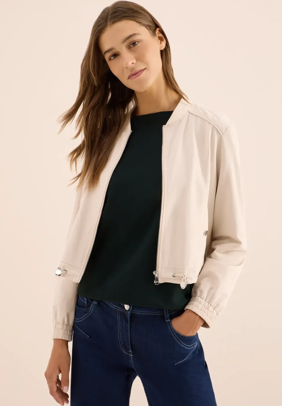 Shirt in effen kleur