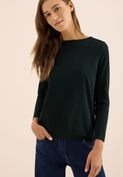 Shirt in effen kleur