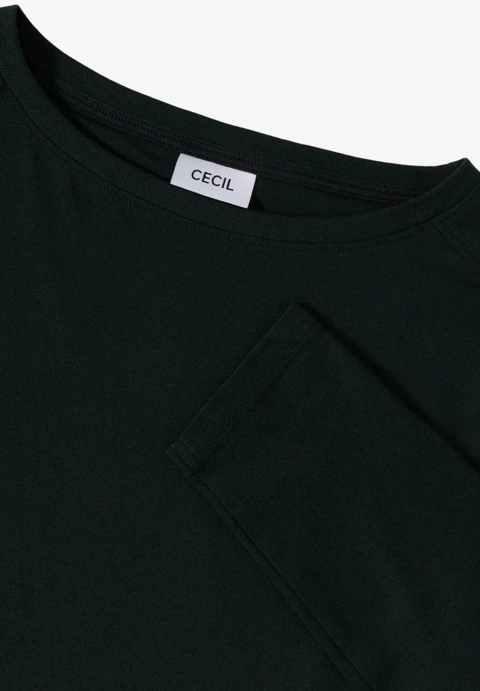 Shirt in effen kleur