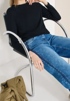 Shirt in effen kleur