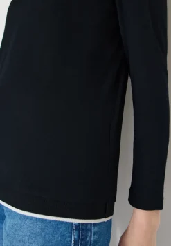 Shirt in effen kleur