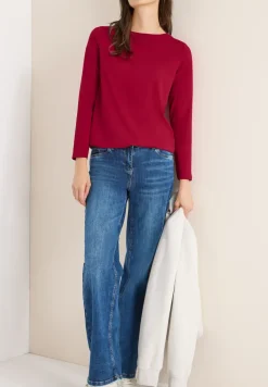 Shirt in effen kleur