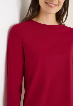 Shirt in effen kleur