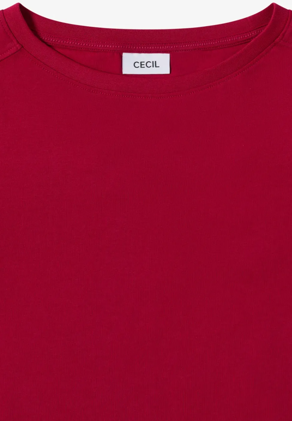 Shirt in effen kleur