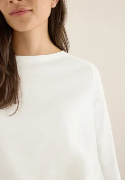 Shirt in effen kleur