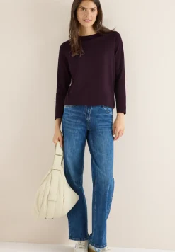 Shirt in effen kleur
