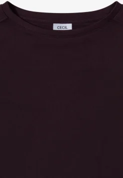 Shirt in effen kleur