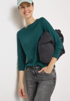 Shirt in effen kleur