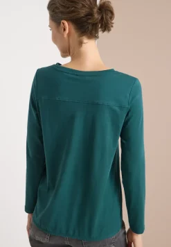Shirt in effen kleur