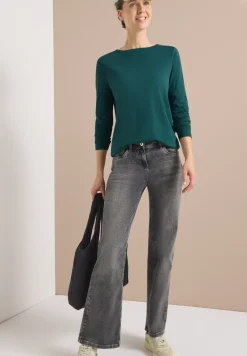 Shirt in effen kleur
