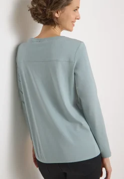 Shirt in effen kleur