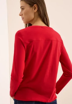 Shirt in effen kleur