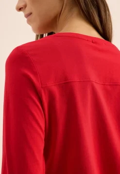 Shirt in effen kleur