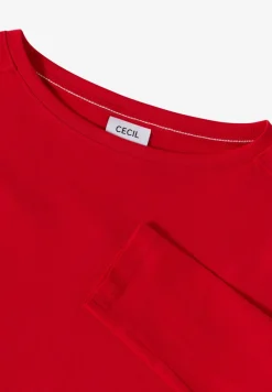 Shirt in effen kleur