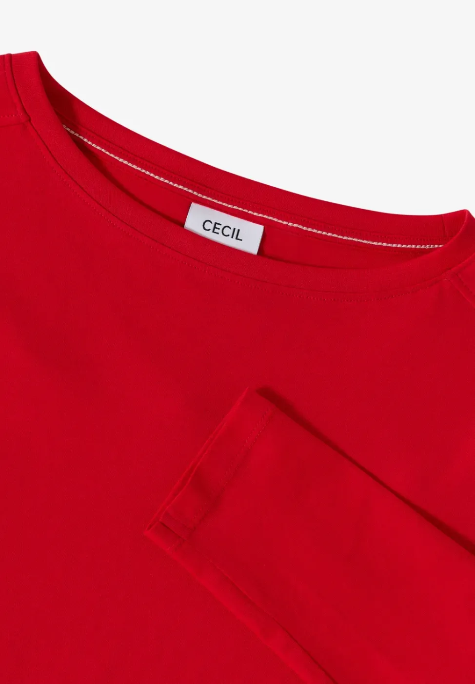 Shirt in effen kleur