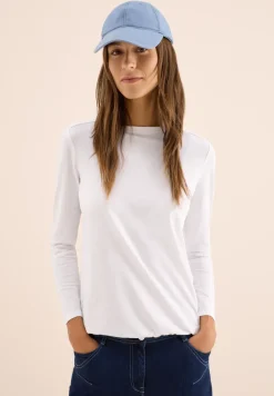 Shirt in effen kleur
