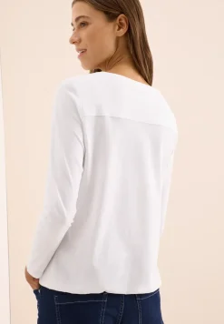 Shirt in effen kleur