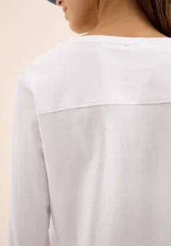 Shirt in effen kleur