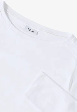 Shirt in effen kleur