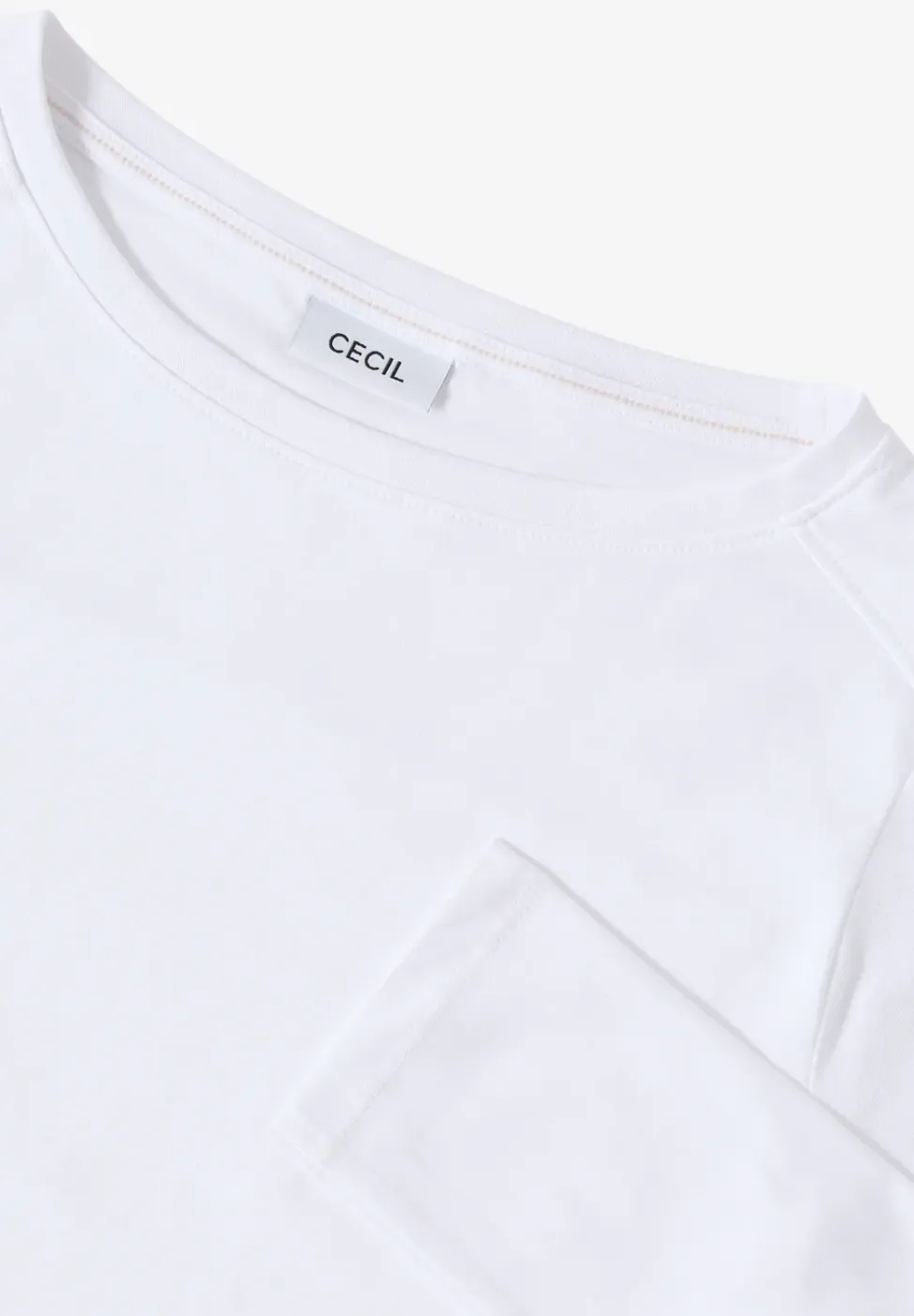 Shirt in effen kleur
