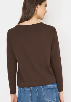 Shirt in effen kleur