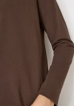 Shirt in effen kleur