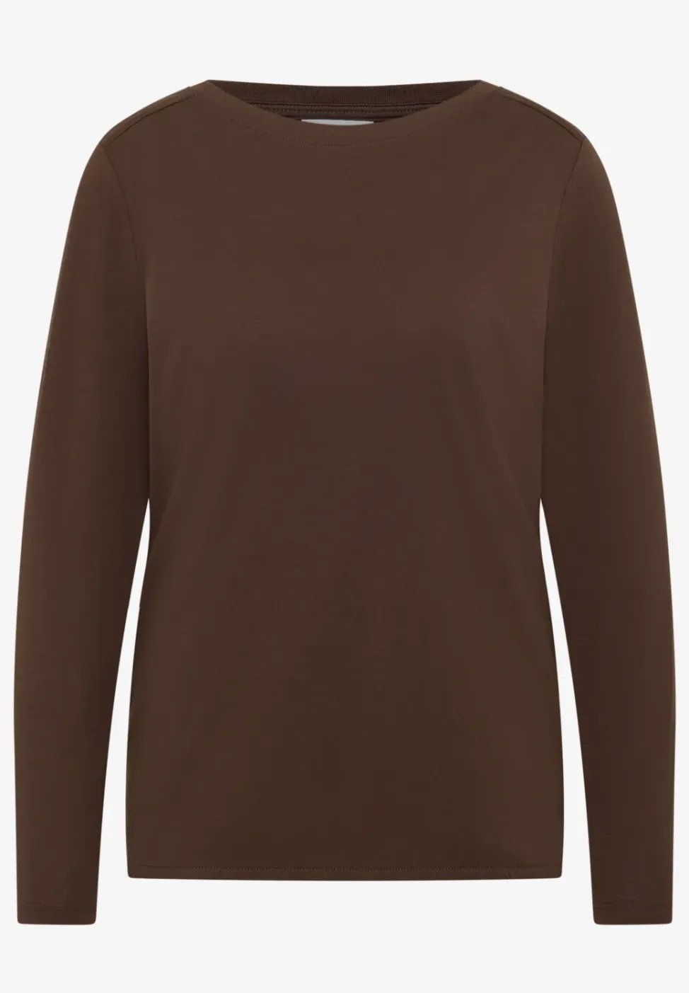 Shirt in effen kleur