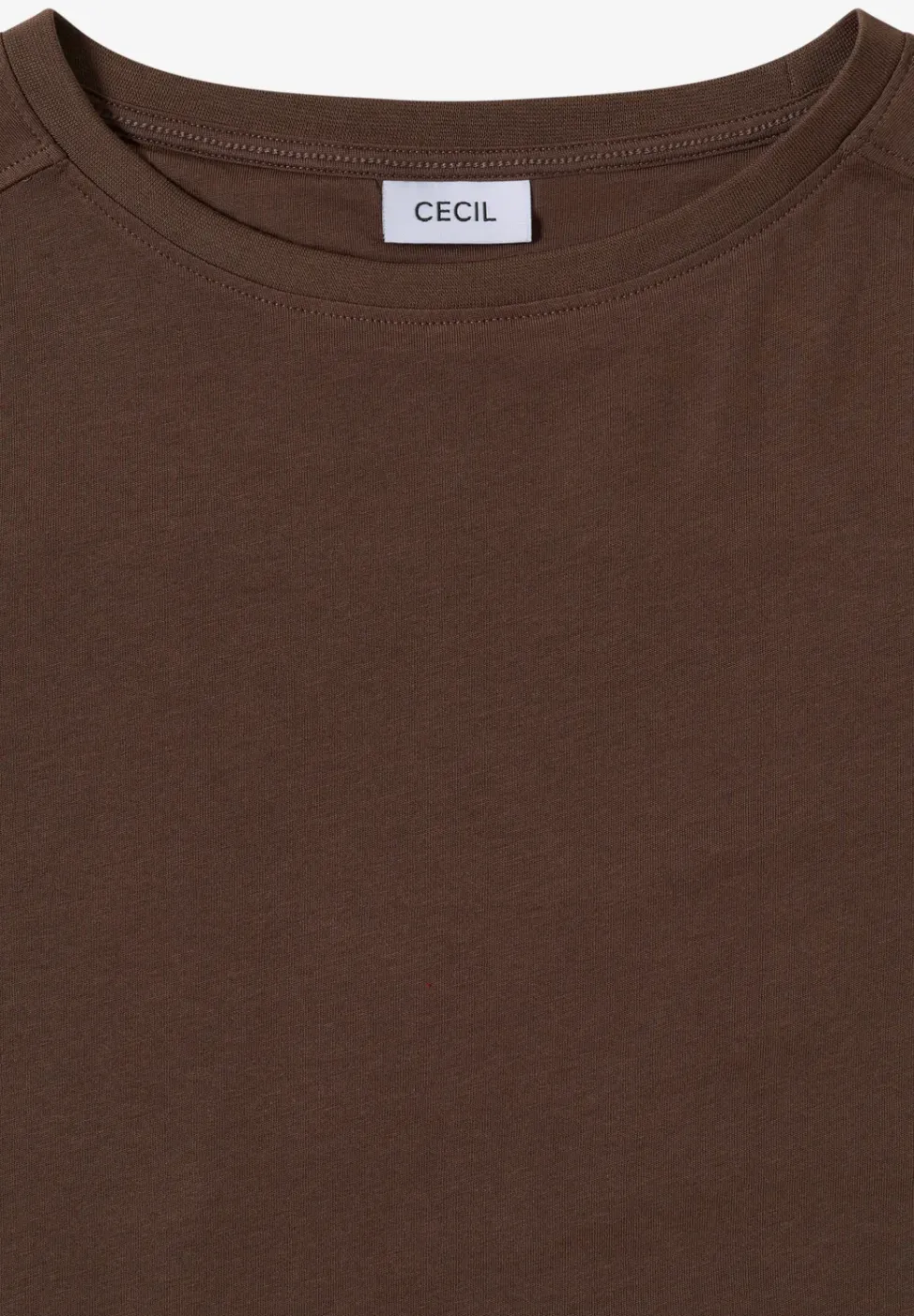 Shirt in effen kleur