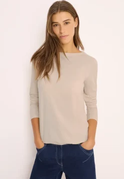 Shirt in effen kleur